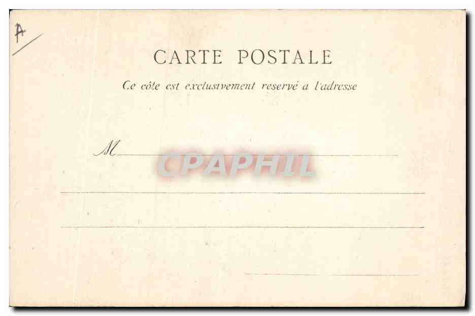CPA Folklore Normandie La Bourgogne  — Verso