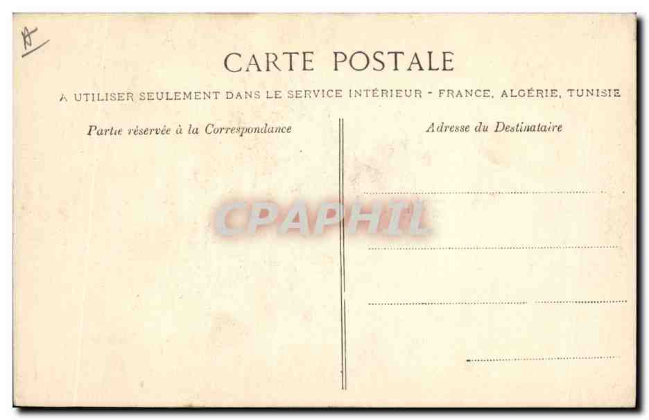 CPA Folklore Normandie Normande en habit de fete  — Verso