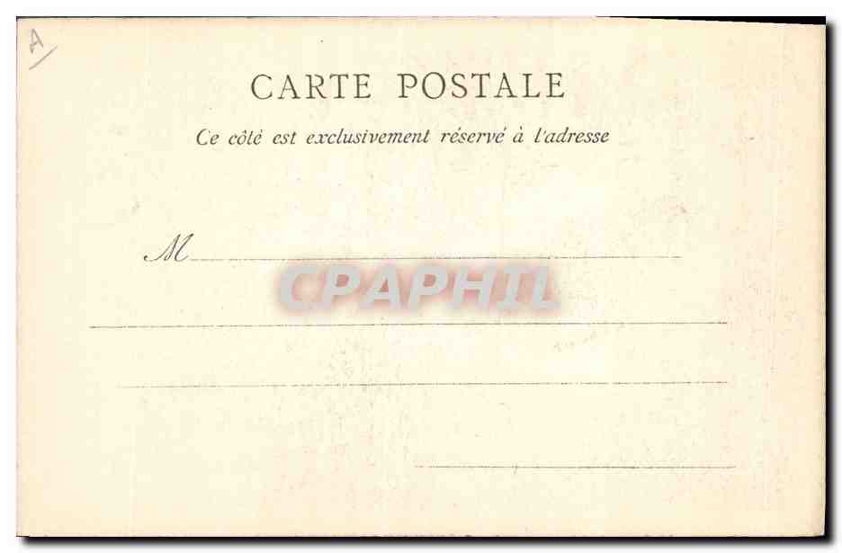 CPA Folklore Normandie Ma premiere bonnette — Verso