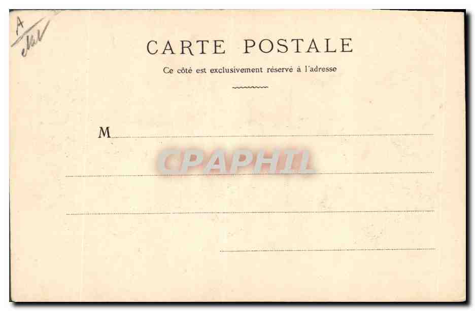 CPA Folklore Normandie Honfleur  — Verso