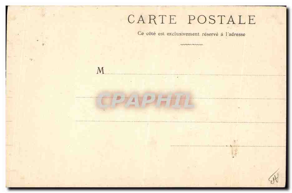 CPA Folklore Normandie Valognes  — Verso