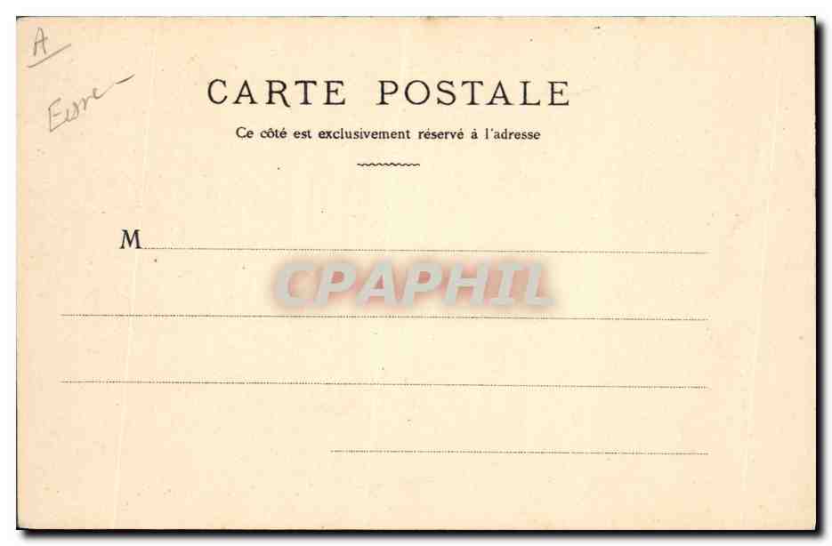 CPA Folklore Normandie Quilleboeuf — Verso
