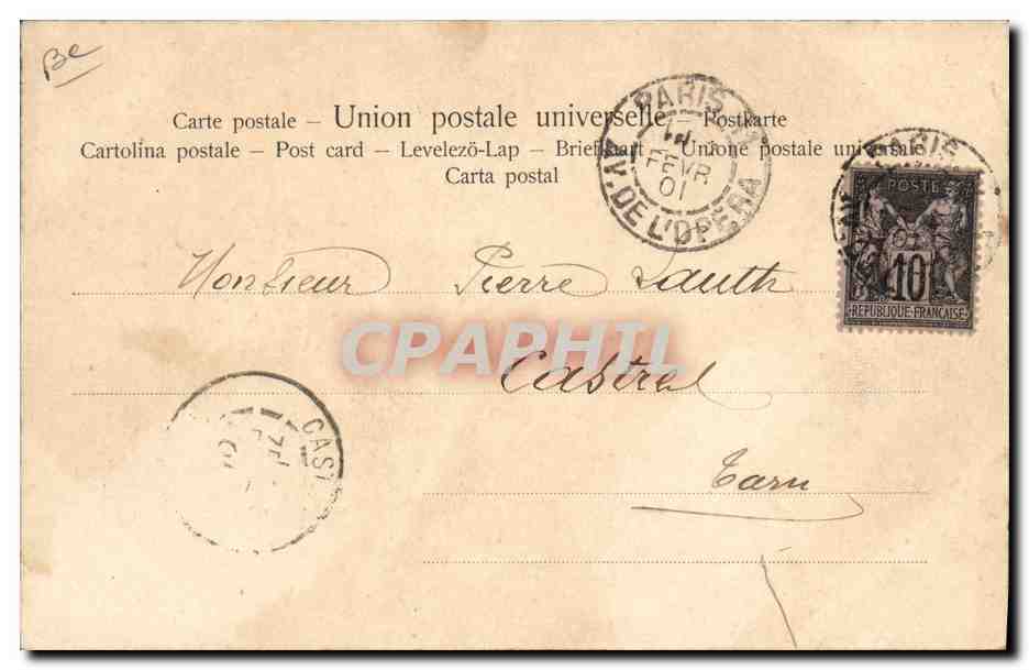 CPA Nain Nains Liliput — Rückseite