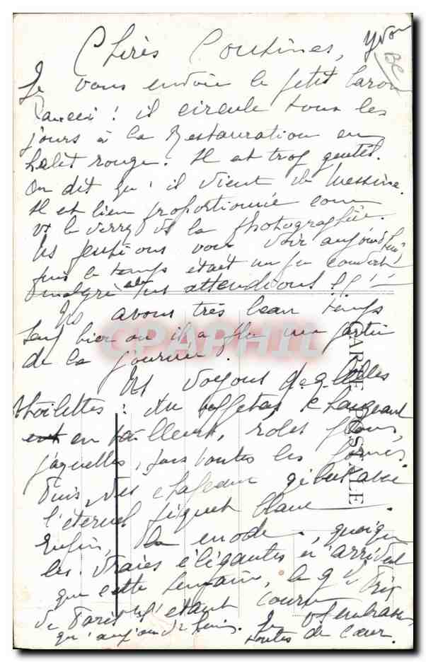 CPA Nain Nains Baron Paucci  — Rückseite