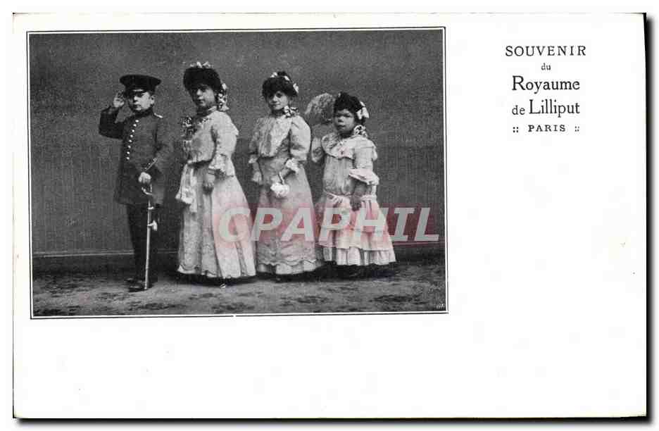 CPA Nain Nains Royaume de Lilliput Paris