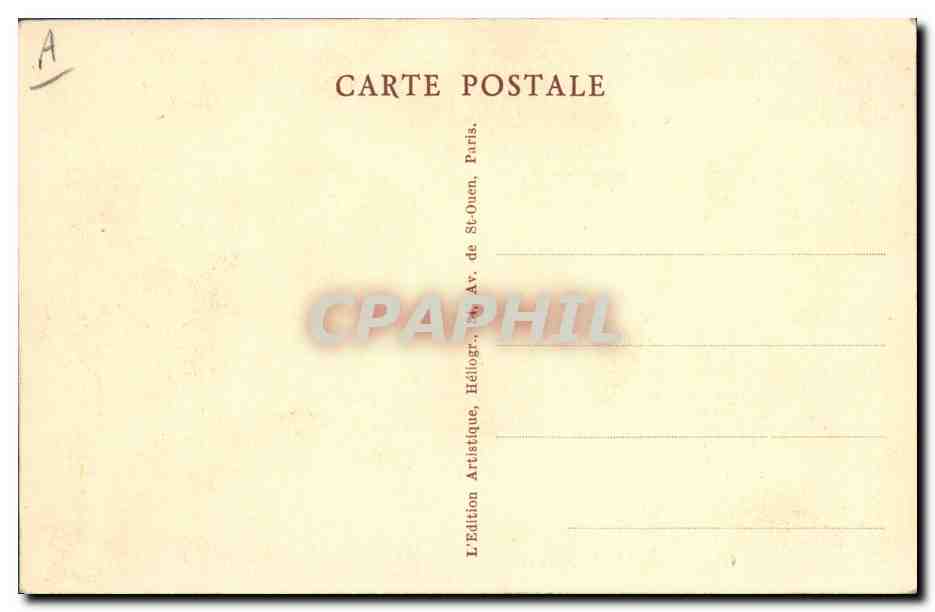 CPA Nain Nains Troupe des Lilliputiennes du capitaine Werner Ritter  — Rückseite