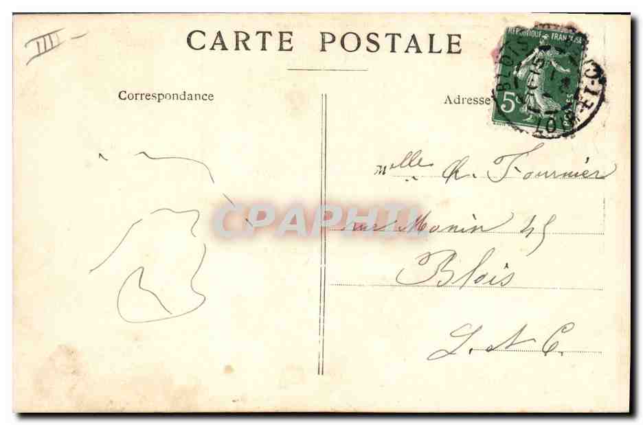 CPA Nain Nains Royaume de Lilliput Paris Mr Ludwig Velo Cycle — Rückseite