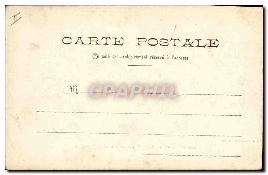 CPA Poste Saint Nazaire L'hotel des Postes et Telegraphes — Rückseite