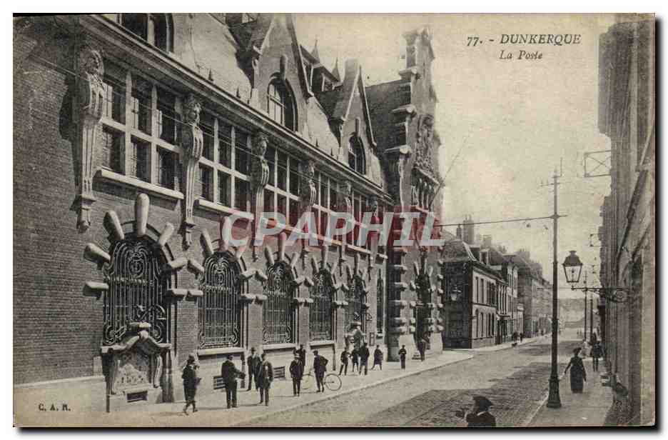 CPA Poste Dunkerque