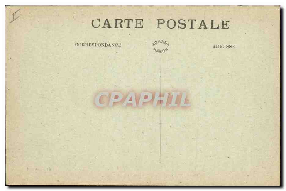 CPA Poste Macon — Rückseite