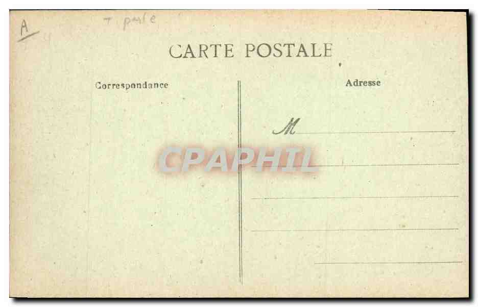 CPA Poste Nevers — Rückseite