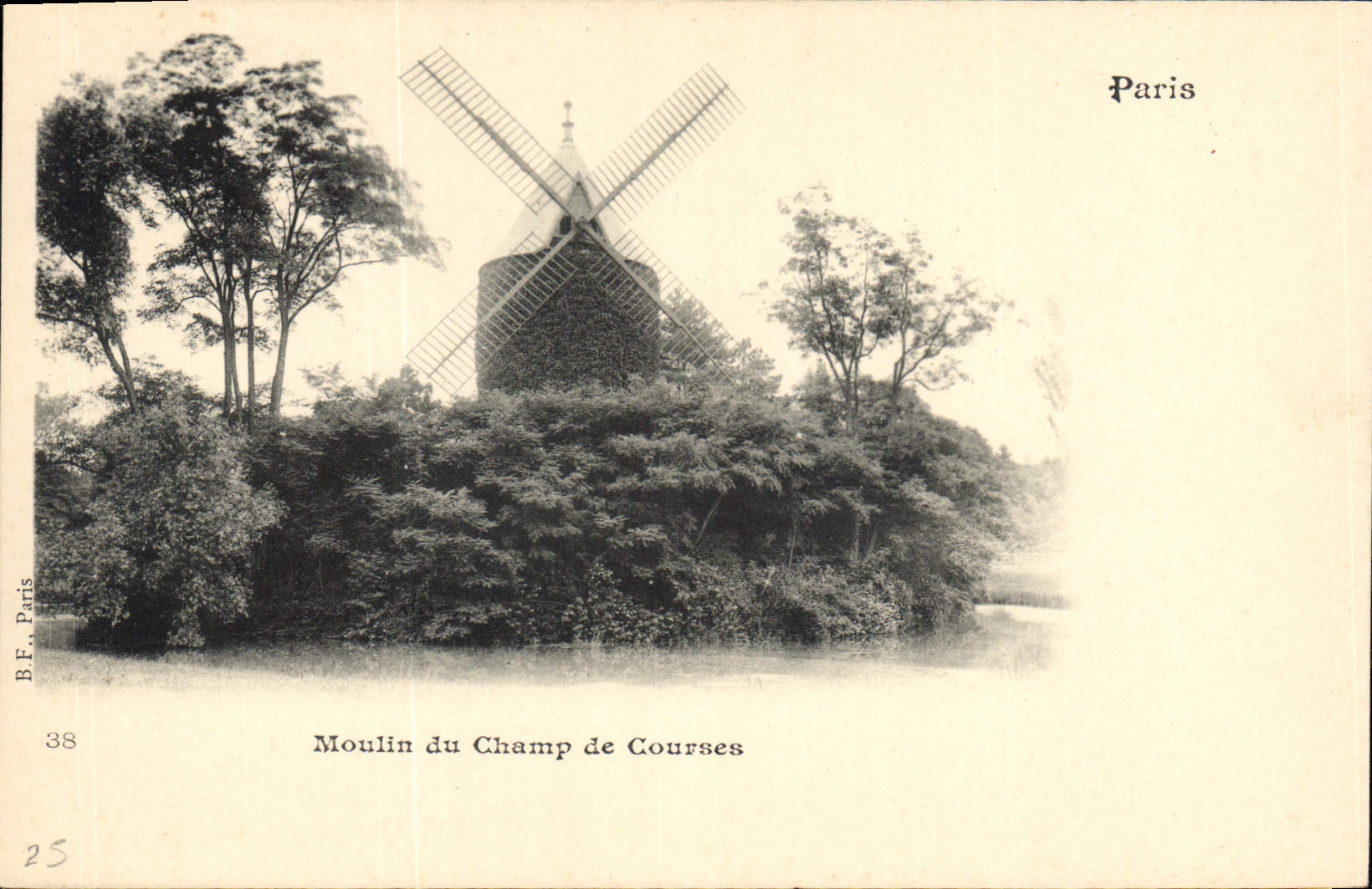 Moulin du Champ de Courses — Paris — B.F. Paris, n° 38