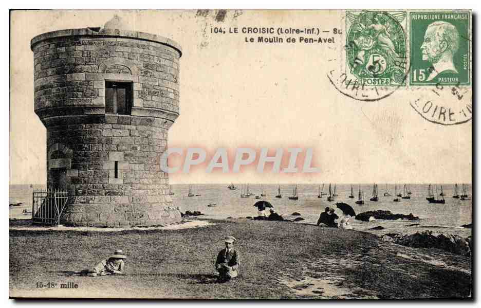 Le Moulin de Pen-Avel — Le Croisic (Loire-Inf.) — F. Chapran, Nantes
