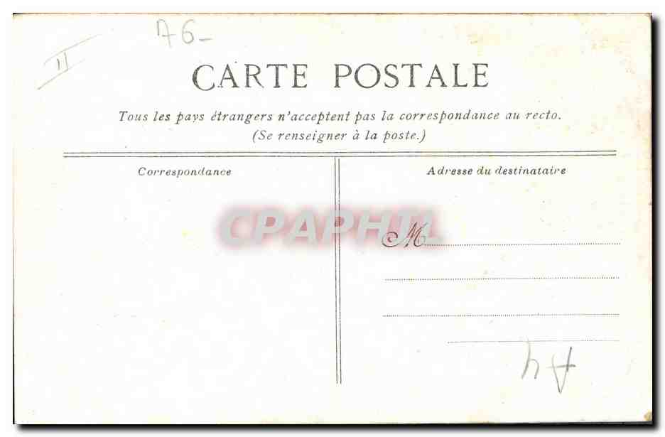 Le Havre — Trois-mats barque déchargeant son fret — Éditeur L.V.É.C.S. — Reverso