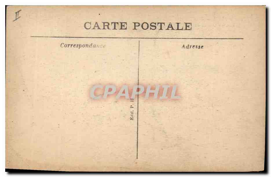 CETTE-sur-MER — Station/Balnéaire — Toutes voiles dehors — Édit. P. H. — Verso