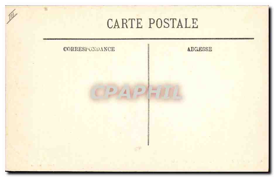 Cancale — Die Caravane beim Fischen — Edition Legros, Nr. 61 — Rückseite