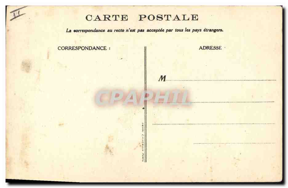 CPA Fantaisie Illustrateur Poulbot Victor Hugo Les Miserables La petite fille toute seule — Verso