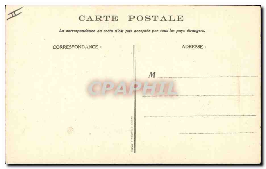 CPA Fantaisie Illustrateur Poulbot Victor Hugo La legende des siecles Le crapaud — Rückseite