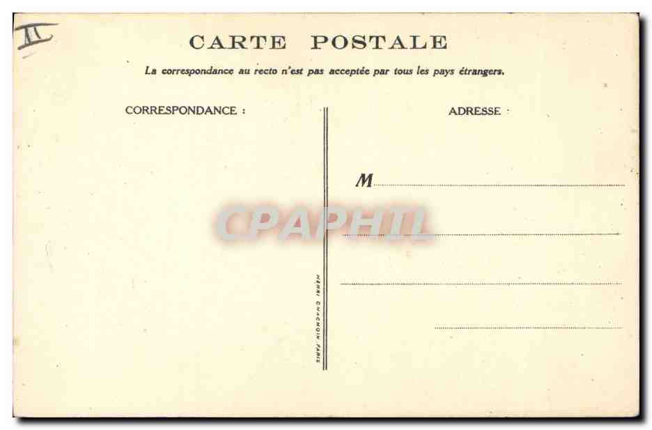 CPA Fantaisie Illustrateur Poulbot Victor Hugo La legende des siecles Petit Paul — Verso