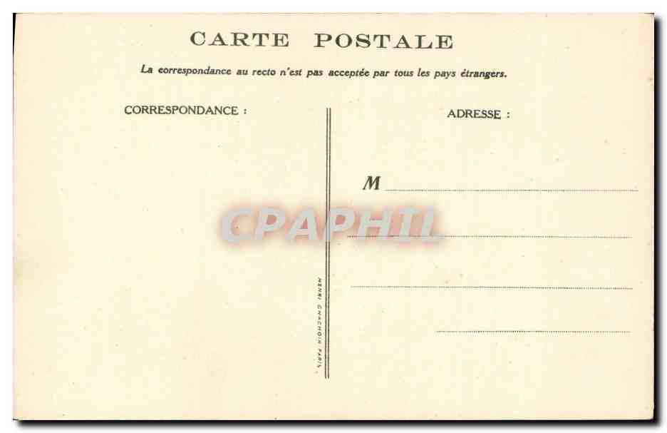 CPA Fantaisie Illustrateur Poulbot Victor Hugo La legende des siecles Petit Paul — Verso