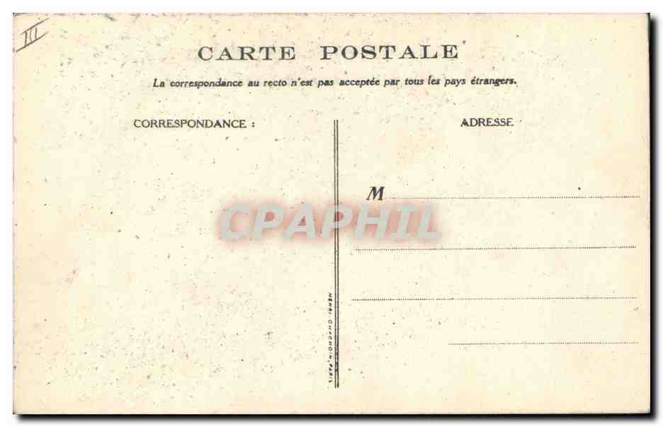 CPA Fantaisie Illustrateur Poulbot Victor Hugo Les miserables La petite fille toute seule — Verso