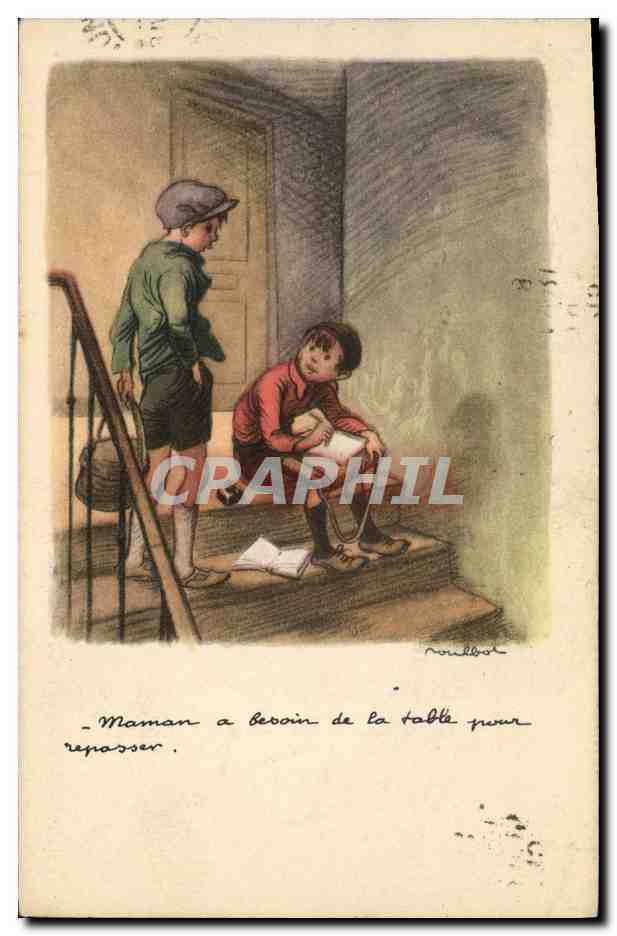 CPA Fantaisie Illustrateur Poulbot 