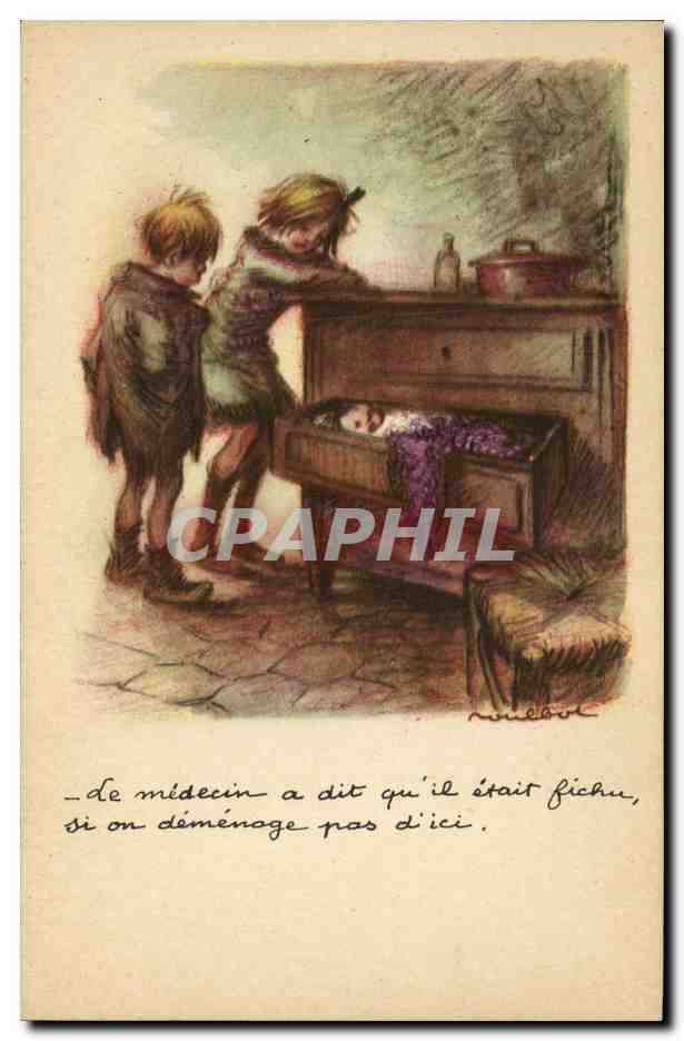 CPA Fantaisie Illustrateur Poulbot 