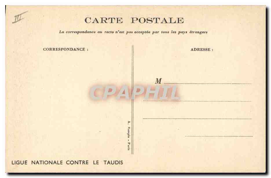CPA Fantaisie Illustrateur Poulbot  — Verso