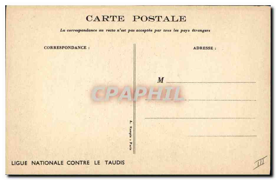 CPA Fantaisie Illustrateur Poulbot  — Verso
