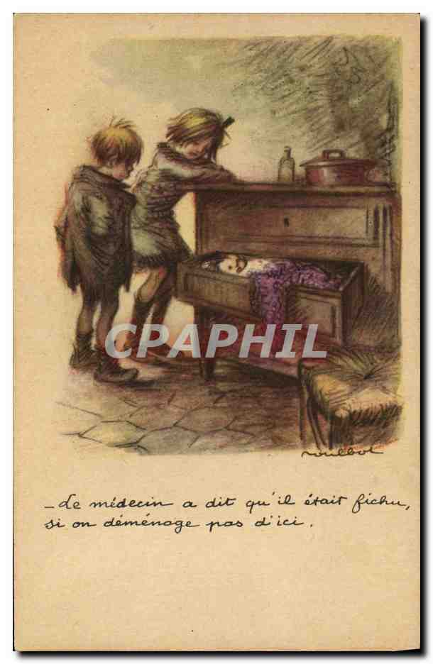 CPA Fantaisie Illustrateur Poulbot 