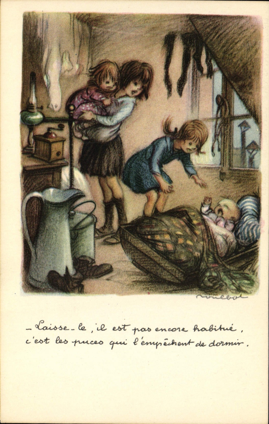 CPA Fantaisie Illustrateur Poulbot 