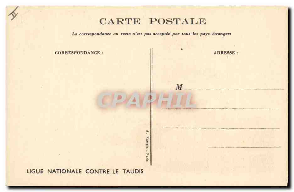 CPA Fantaisie Illustrateur Poulbot  — Verso
