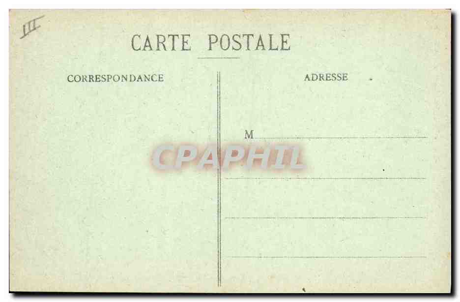 Saint-Pierre-Quiberon — Le Géant des Alignements du Moulin — Collection H. Laurent, Port-Louis — Rückseite