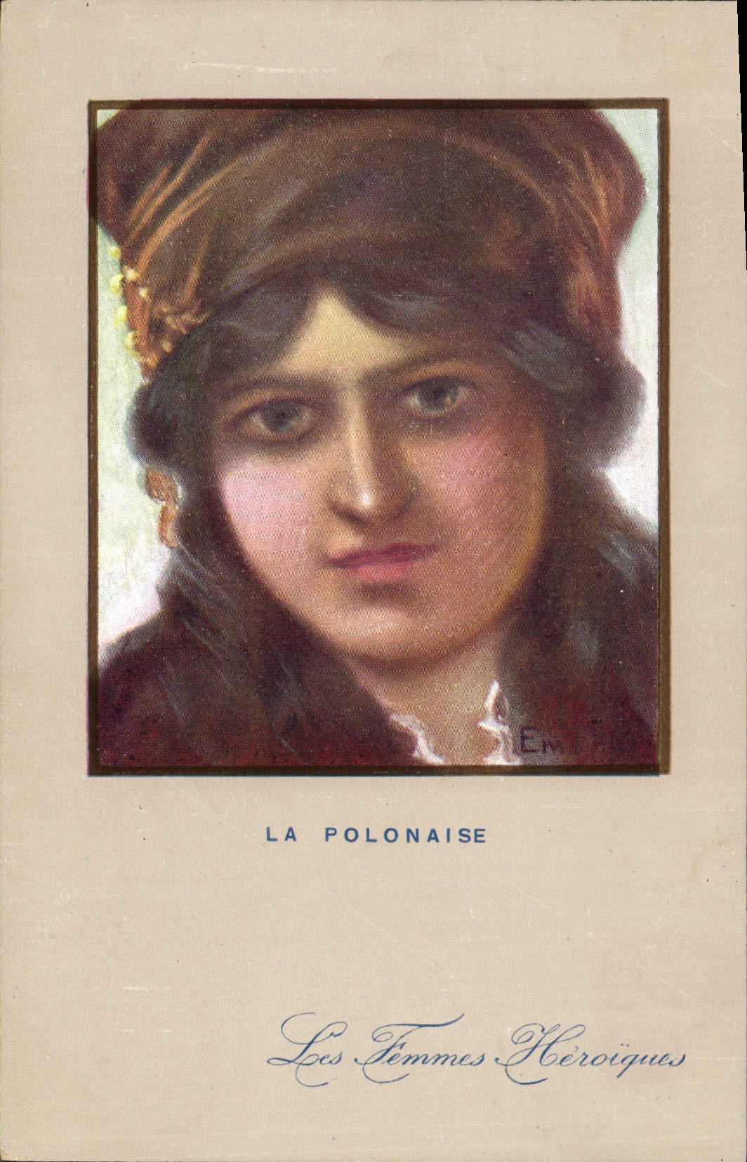 CPA Fantaisie Illustrateur La Polonaise Poland Pologne 