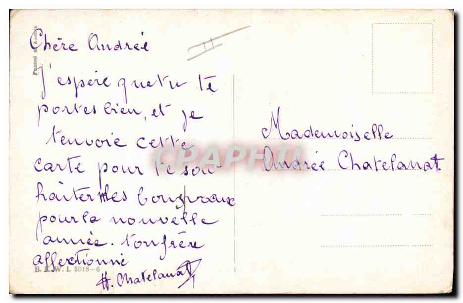 CPA Fantaisie Illustrateur Feiertug Enfant Biche  — Rückseite