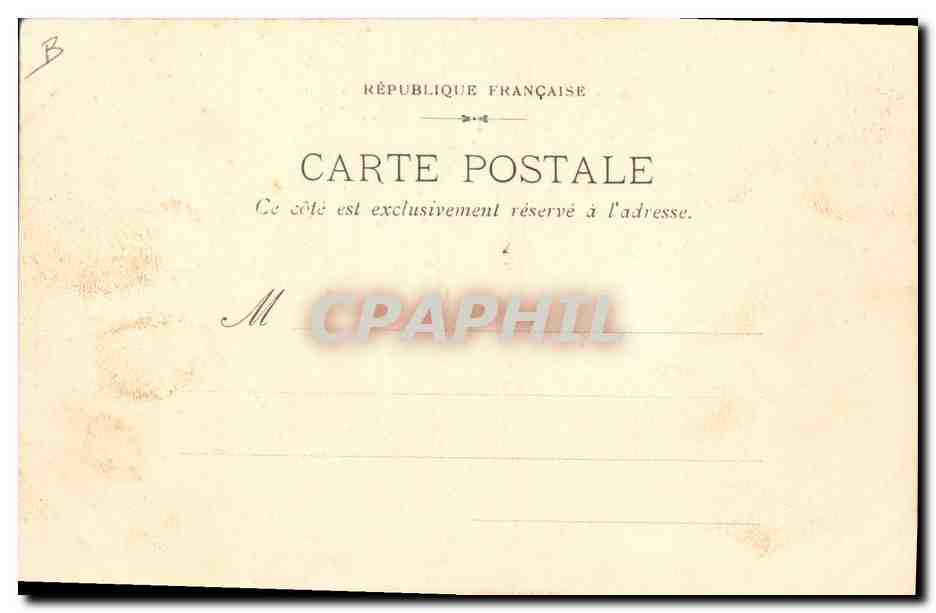CPA Fantaisie Illustrateur France Russie Septembre 1901 Russia  — Rückseite