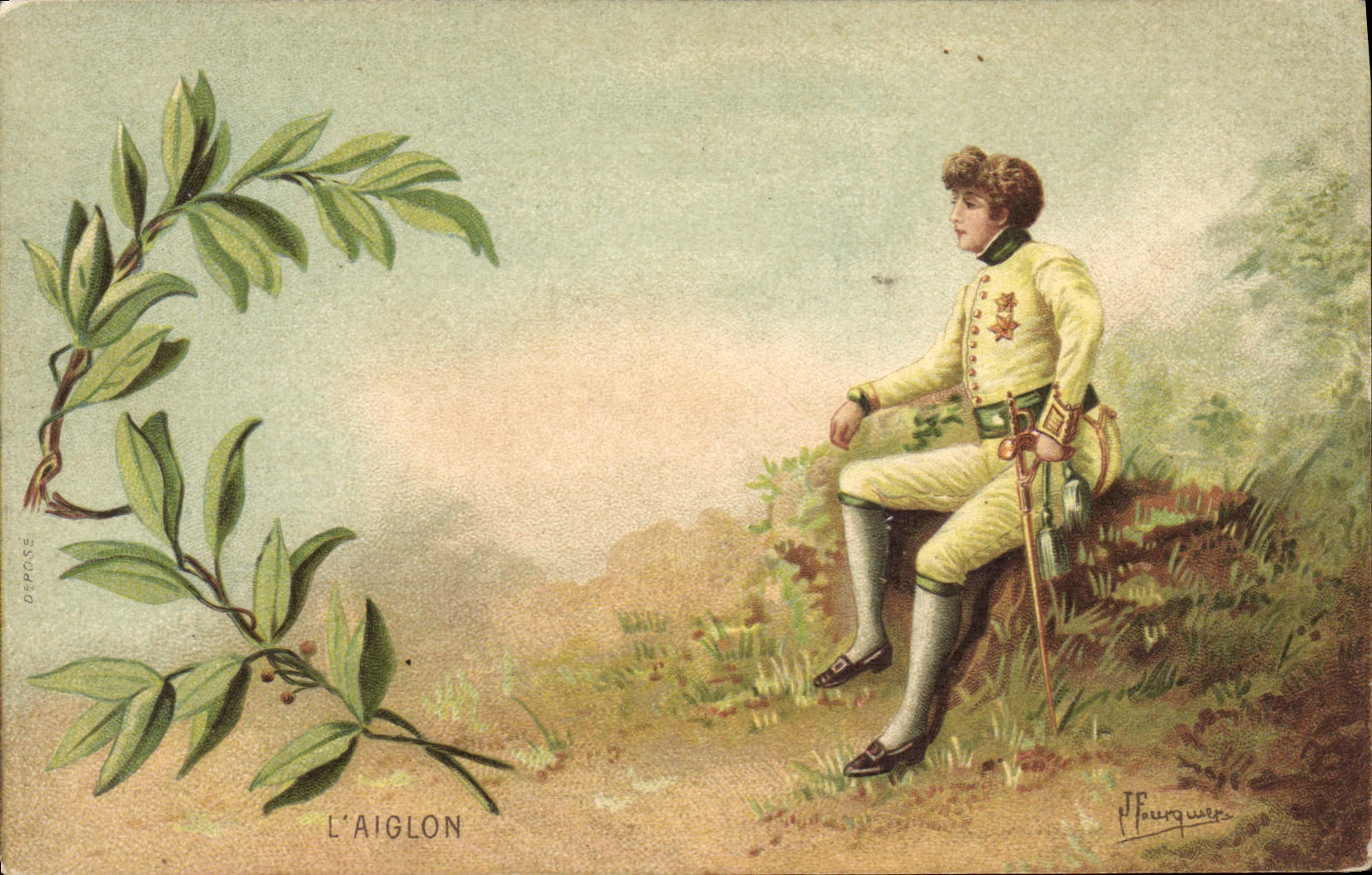 CPA Fantaisie Illustrateur l'Aiglon 