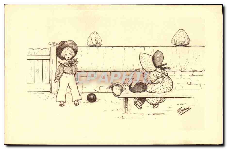 CPA Fantaisie Illustrateur Enfants