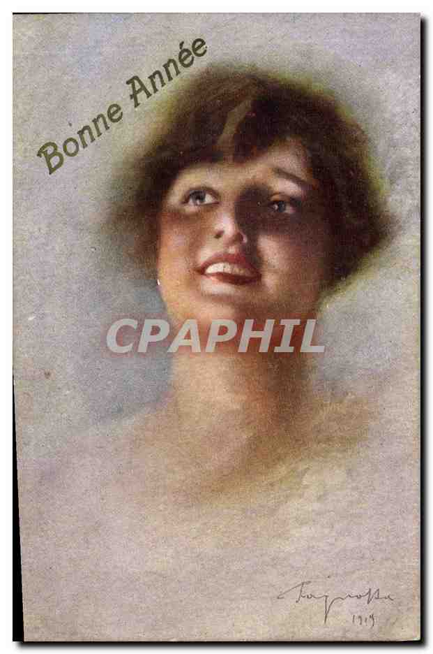 CPA Fantaisie Illustrateur Femme