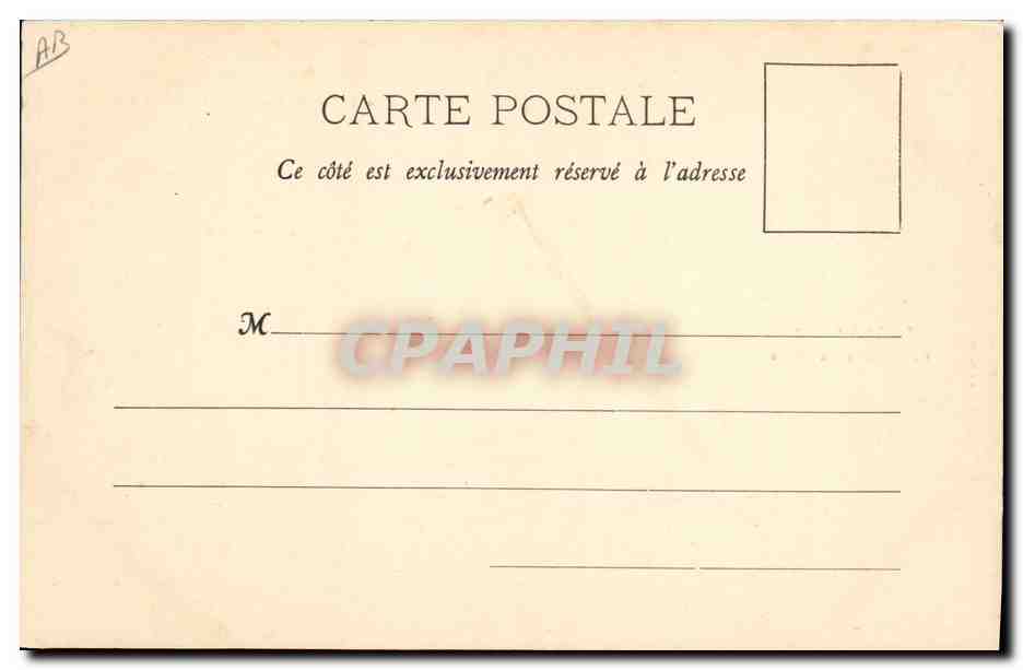 CPA Militaria Revue des Reservistes de la 11eme division 1899 — Rückseite