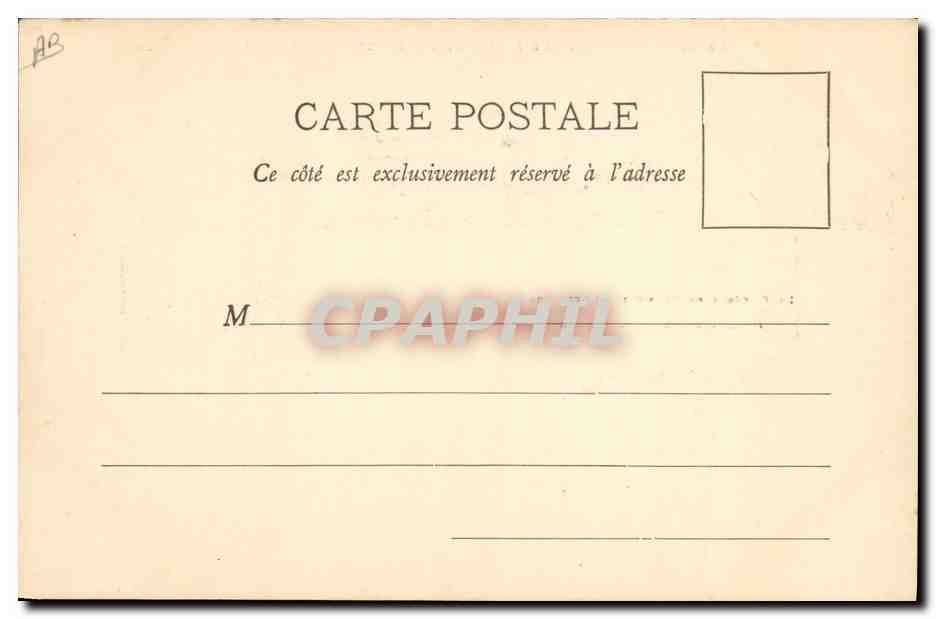 CPA Militaria Revue des Reservistes de la 11eme division 1899 — Verso