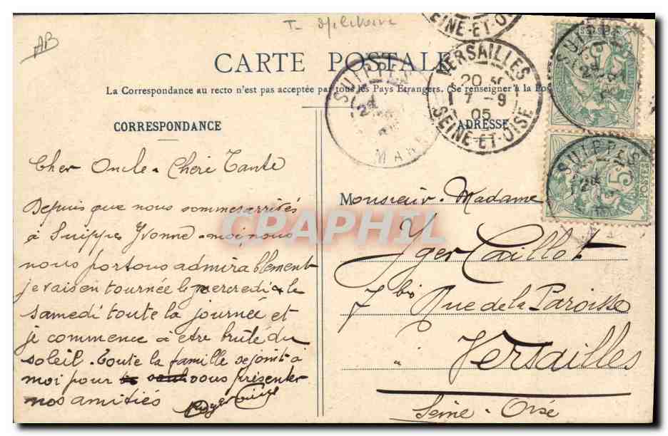 CPA Militaria La popote des manoeuvres  — Verso