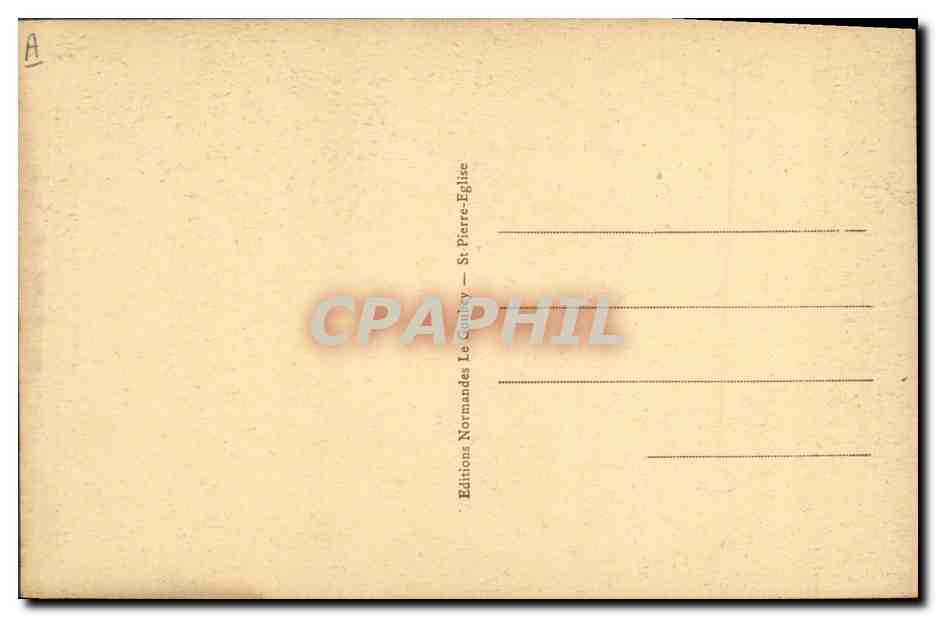 Der Fuß von Cauche — pittoreskes Normandie — Verlag Le Goutry, Nr. 3030 — Rückseite