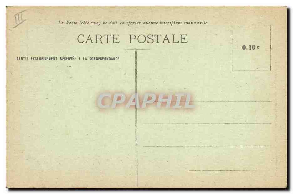 CPA Folklore Normandie Femme  — Verso
