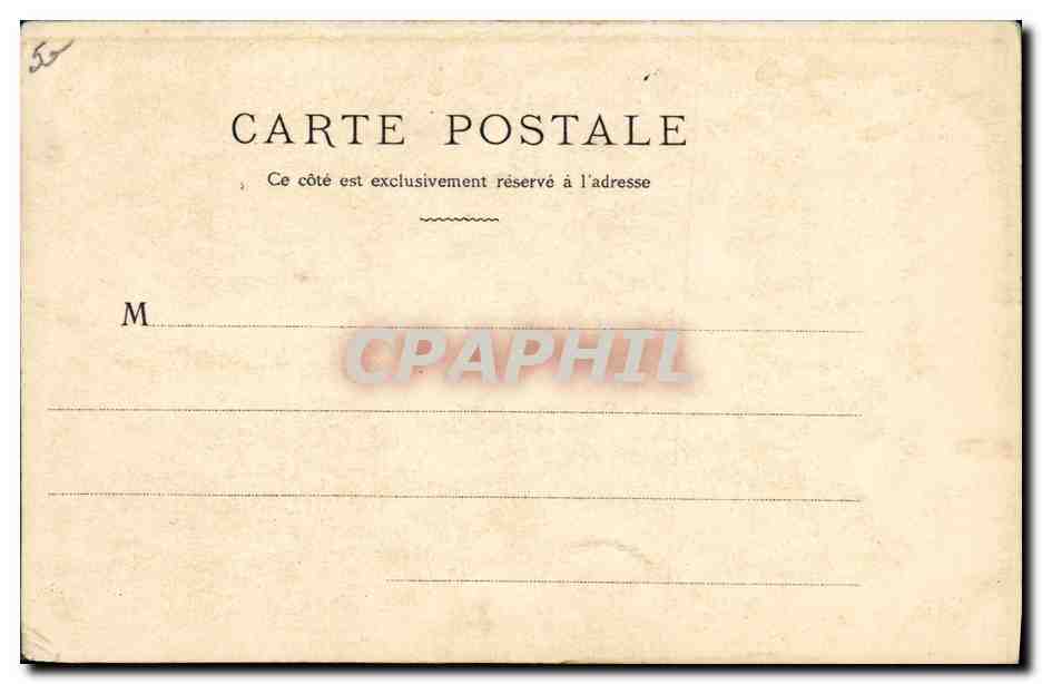 CPA Folklore Normandie Pont Audemer  — Verso