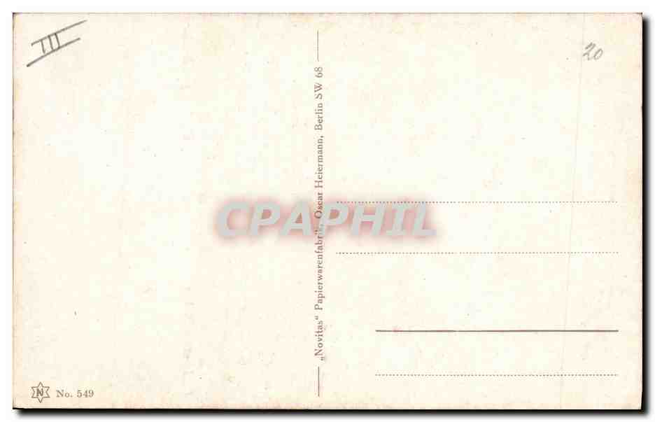 CPA Lutin Fantaisie Paul Lothar Muller — Verso