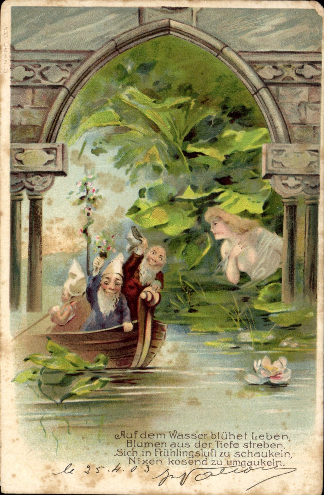 CPA Lutin Fantaisie 