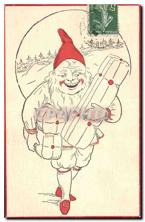 Duende de Navidad — ilustración festiva — editor no visible
