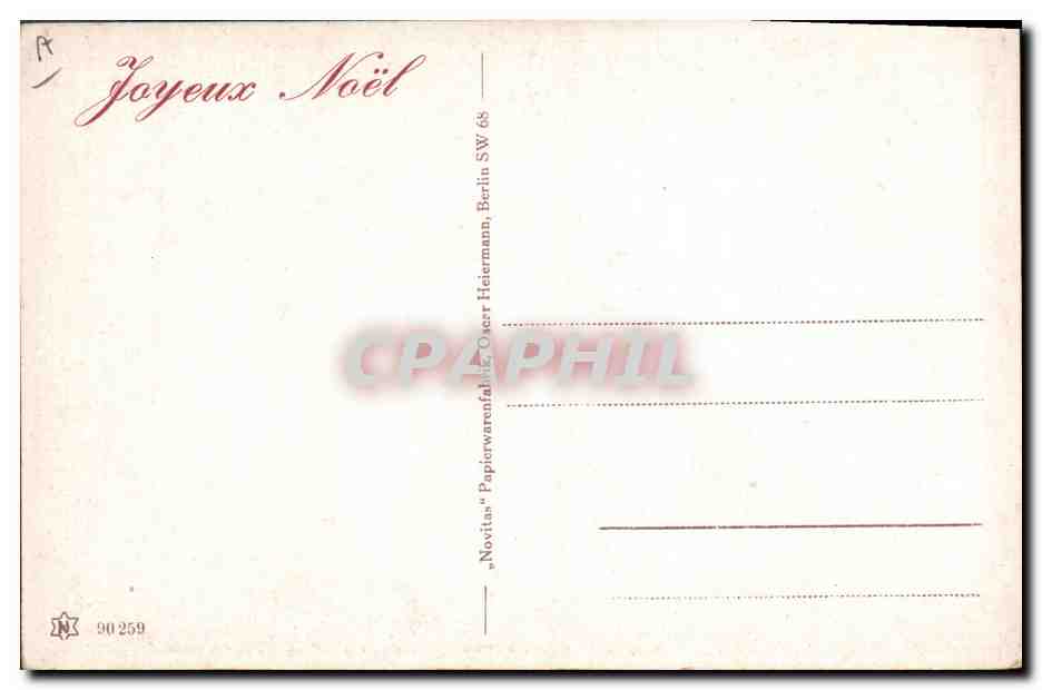 Père Noël décorant un gâteau — éditeur Novitas, n° 90259 — Reverso