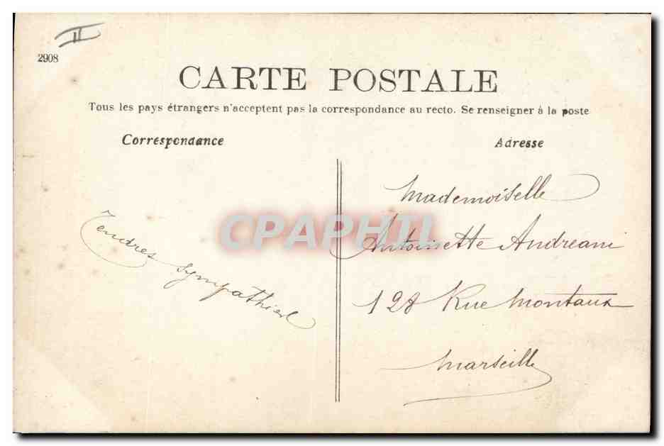 Faust et le Diable — scène de la pièce de Goethe — éditeur non visible — Verso